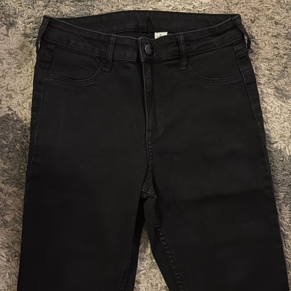 BOGO! H&M Black Jeggings Skinny Ankle Jeans High Rise High Waisted - Picture 3 of 5